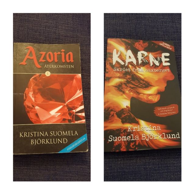 Två böcker av Kristina Suomela&nbsp;Björklund